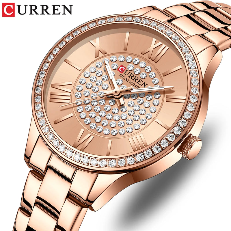 Relógio de Pulso Feminino Diamond CURREN